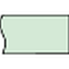 Prisma SeT Vízszintes lapos sín, 60x5mm LVS04536 Schneider villanyszerelés