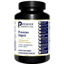 PRL Premier Digest, emésztőenzimek, 60 növényi kapszula vitamin és táplálékkiegészítő