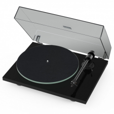 Pro-Ject T1 BT analóg lemezjátszó + Ortofon OM5 hangszedő, fekete lemezjátszó