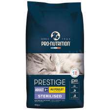  Pro-Nutrition Prestige Cat Adult 8+ Sterilized with Chicken 10kg macskaeledel