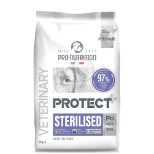  Pro-Nutrition Protect+ Sterilised száraz gyógytáp kutyáknak 2 kg kutyaeledel