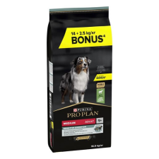 Pro Plan Medium Adult SENSITIVE DIGESTION bárányban gazdag száraz kutyaeledel 14kg +2,5kg kutyaeledel