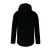 PROACT bársonyos tapintású unisex kapucnis kabát PA240, Black/White-3XL
