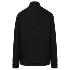 PROACT cipzáras magas nyakú férfi vastag sztreccs pulóver PA378, Black-XL