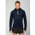 PROACT Férfi kapucnis pulóver Proact PA360 Zip neck Hooded Sports Sweatshirt -3XL, Red