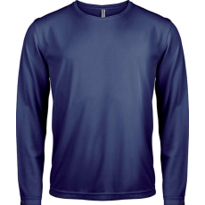 PROACT Férfi póló Proact PA443 Men'S Long-Sleeved Sports T-Shirt -M, Sporty Navy