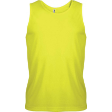PROACT Férfi Proact PA441 Men’S Sports vest -3XL, Fluorescent Yellow atléta, trikó