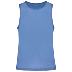 PROACT hálós megkülönböztető ujjatlan sportpóló PA043, Sporty Sky Blue-2XL/3XL