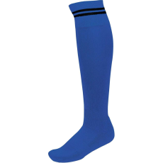 PROACT hosszú szárú csíkos sportzokni PA015, Dark Royal Blue/Black-47/50
