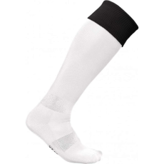 PROACT hosszú szárú sportzokni kontrasztos színű felsö résszel PA0300, White/Black-39/42