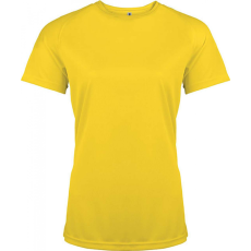 PROACT Női póló Proact PA439 Ladies' Short-Sleeved Sports T-Shirt -L, True Yellow