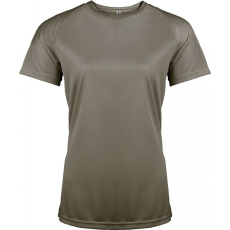PROACT Női póló Proact PA439 Ladies' Short-Sleeved Sports T-Shirt -S, Dark Khaki
