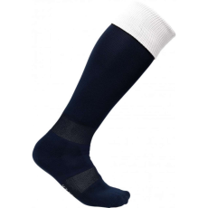 PROACT PA0300 hosszú szárú sportzokni kontrasztos színű felsö résszel Proact, Sporty Navy/White-31/34