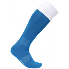 PROACT PA0300 hosszú szárú sportzokni kontrasztos színű felsö résszel Proact, Sporty Royal Blue/White-35/38