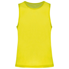 PROACT PA043 hálós megkülönböztető ujjatlan sportpóló Proact, Fluorescent Yellow-2XL/3XL munkaruha