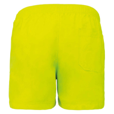PROACT PA169 bársonyos tapintású férfi úszó rövidnadrág Proact, Fluorescent Yellow-S férfi fürdőnadrág