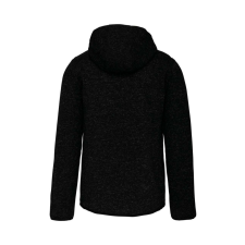PROACT PA366 cipzáras kapucnis vastag Női pulóver bolyhos belsővel Proact, Dark Grey Melange-XL női pulóver, kardigán
