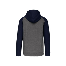 PROACT PA380 UNISEX TWO-TONE ZIPPED HOODED FLEECE JACKET M