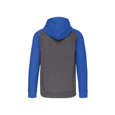 PROACT PA380 UNISEX TWO-TONE ZIPPED HOODED FLEECE JACKET S férfi pulóver, kardigán