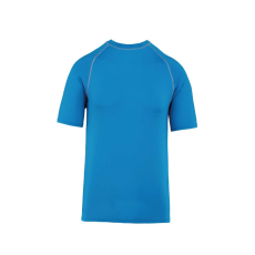 PROACT PA4007 szűk szabású unisex sztreccs surf póló Proact, Aqua Blue-L