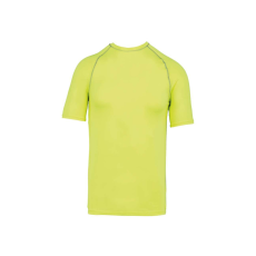 PROACT PA4007 szűk szabású unisex sztreccs surf póló Proact, Fluorescent Yellow-XS