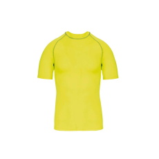 PROACT PA4008 gyerek szűk szabású sztreccs surf póló Proact, Fluorescent Yellow-6/8