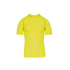 PROACT PA4008 gyerek szűk szabású sztreccs surf póló Proact, Fluorescent Yellow-8/10 gyerek póló