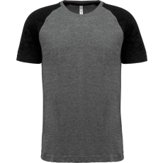 PROACT PA4010 ADULT TRIBLEND TWO-TONE SPORTS SHORT-SLEEVED T-SHIRT 3XL