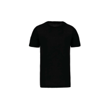 PROACT PA4011 rövid ujjú környakas triblend unisex sportpóló Proact, Black-XL férfi póló