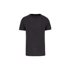 PROACT PA4011 rövid ujjú környakas triblend unisex sportpóló Proact, Dark Grey Heather-M