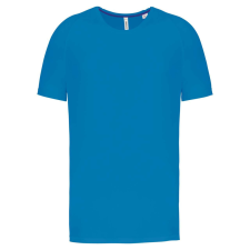 PROACT PA4012 férfi környakas rövid ujjú sportpóló Proact, Aqua Blue-2XL férfi póló
