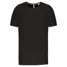 PROACT PA4012 férfi környakas rövid ujjú sportpóló Proact, Black-L