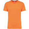 PROACT PA4012 férfi környakas rövid ujjú sportpóló Proact, Fluorescent Orange-L