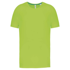 PROACT PA4012 férfi környakas rövid ujjú sportpóló Proact, Lime-3XL férfi póló