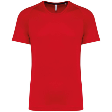 PROACT PA4012 férfi környakas rövid ujjú sportpóló Proact, Red-XL férfi póló