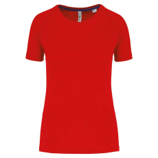 PROACT PA4013 rövid ujjú környakas Női sportpóló Proact, Red-XL