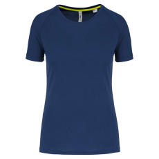 PROACT PA4013 rövid ujjú környakas Női sportpóló Proact, Sporty Navy-XS
