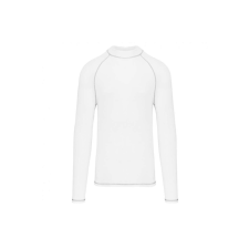 PROACT PA4017 hosszú ujjú férfi sportpóló UV védelemmel Proact, White-S férfi póló
