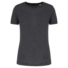 PROACT PA4021 rövid ujjú környakas Női triblend sportpóló Proact, Dark Grey Heather-2XL