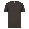 PROACT PA438 férfi környakas raglános rövid ujjú sportpóló Proact, Dark Grey-XS