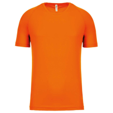 PROACT PA438 férfi környakas raglános rövid ujjú sportpóló Proact, Fluorescent Orange-L