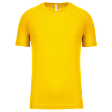 PROACT PA438 férfi környakas raglános rövid ujjú sportpóló Proact, True Yellow-2XL