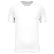 PROACT PA438 férfi környakas raglános rövid ujjú sportpóló Proact, White-XL