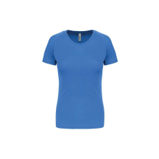 PROACT PA439 Női környakas raglános rövid ujjú sportpóló Proact, Aqua Blue-XS