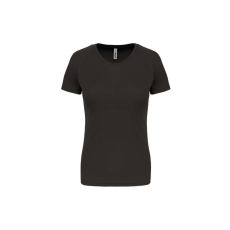 PROACT PA439 Női környakas raglános rövid ujjú sportpóló Proact, Dark Grey-M