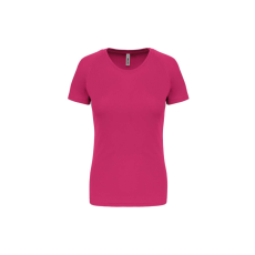 PROACT PA439 Női környakas raglános rövid ujjú sportpóló Proact, Fuchsia-XL