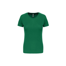 PROACT PA439 Női környakas raglános rövid ujjú sportpóló Proact, Kelly Green-XL