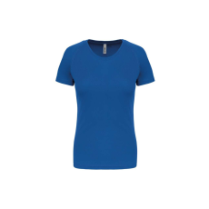 PROACT PA439 Női környakas raglános rövid ujjú sportpóló Proact, Sporty Royal Blue-2XL
