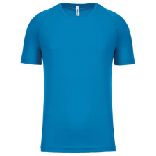 PROACT PA445 rövid ujjú kereknyakú gyerek sportpóló Proact, Aqua Blue-8/10 gyerek póló