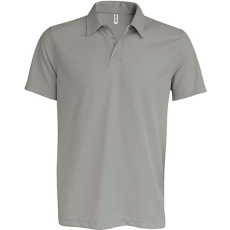 PROACT PA482 férfi rövid ujjú galléros sprtpóló Proact, Fine Grey-XL